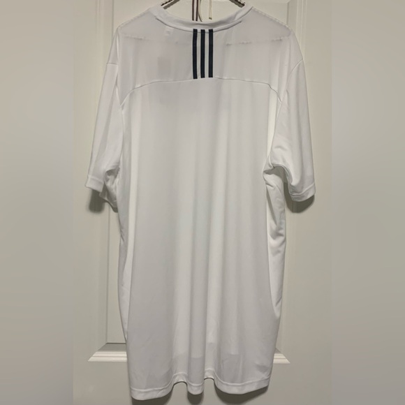 Men's white adidas shirt (NWT) - Picture 5 of 8